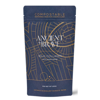 ANCIENT and BRAVE Wild Marine Collagen 200 g...