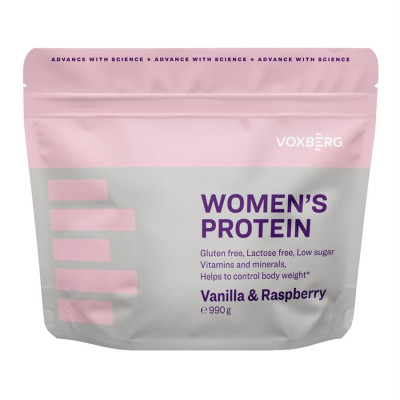 Voxberg Womens Protein 990g vanilka - malina