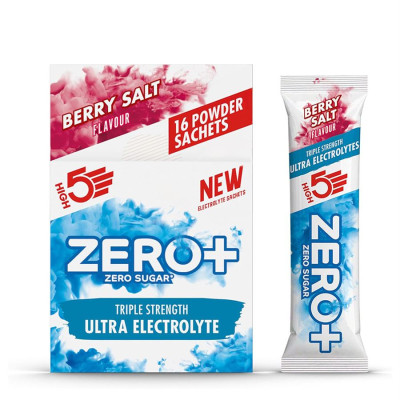 High5 ZERO+ Electrolytes 16 x 17,5g berry salt