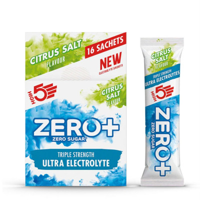High5 ZERO+ Electrolytes 16 x 18g citrus salt