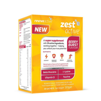 reviveactive® Zest Active 30 sáčků berry (Energie,...