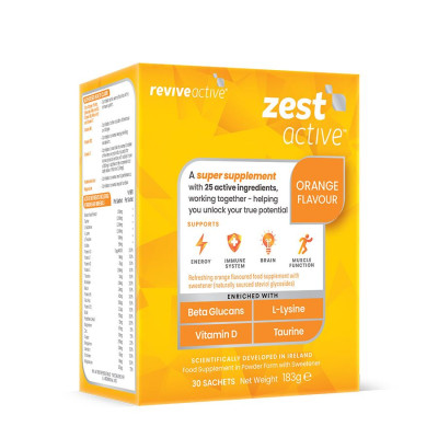 reviveactive® Zest Active 30 sáčků pomeranč (Energie,...