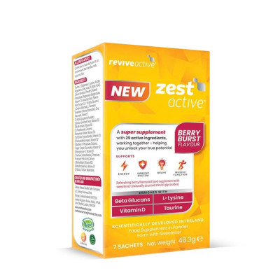 reviveactive® Zest Active 7 sáčků berry (ovoce) (Energie,...