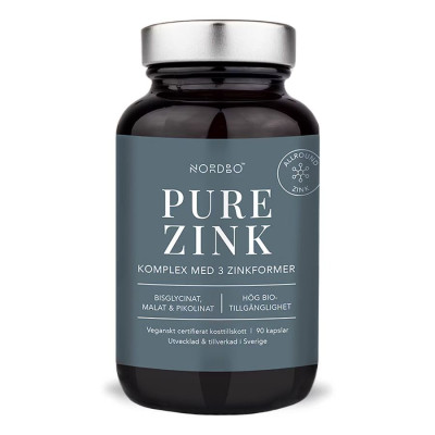 Nordbo Zink Pure 90 kapslí