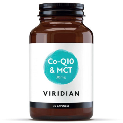 Viridian Nutrition Co-enzym Q10 with MCT 30mg 30 kapslí