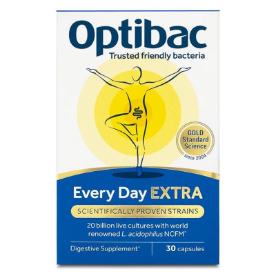 Optibac Every Day EXTRA (Probiotika pro každý den) 30 kapslí