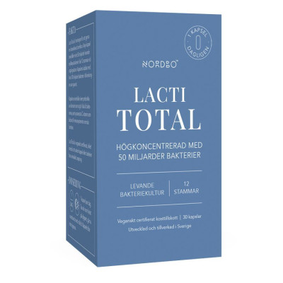 Nordbo Lacti Total 30 kapslí (Probiotika) SK