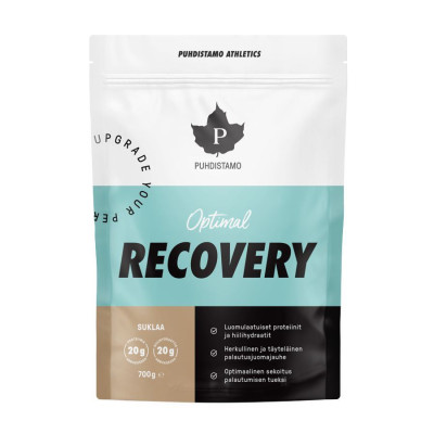 Puhdistamo Optimal Recovery Whey 700 g čokoláda (Suklaa)