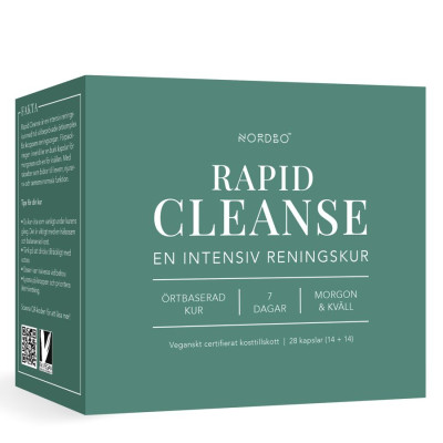 Nordbo Rapid Cleanse 28 kapslí (Rychlý detox) SK