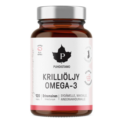 Puhdistamo Super Omega 3 120 kapslí SK