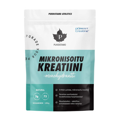 Puhdistamo Creatine Monohydrate 250g (PÜREST Creatine™)