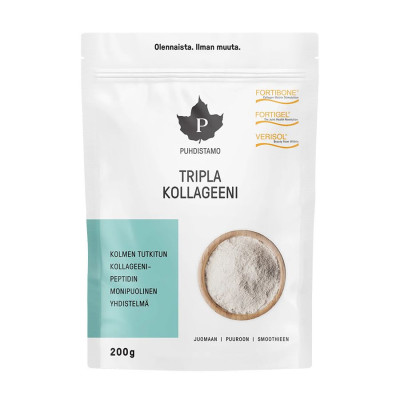 Puhdistamo Triple Collagen 200g (FORTIBONE®, FORTIGEL®,...