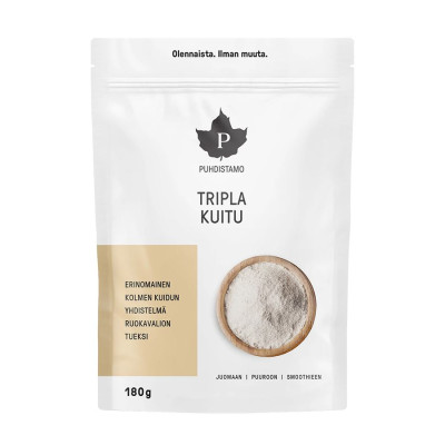Puhdistamo Triple Fiber 180g